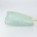 GUCCI GG Canvas Tote Bag Peppermint Gold 002 1098 3444 Auth 162762-4