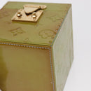 LOUIS VUITTON Monogram Vernis Bleecker Pouch Baby Blue M91003 LV Auth 162777-14