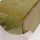 LOUIS VUITTON Monogram Vernis Bleecker Pouch Baby Blue M91003 LV Auth 162777-15