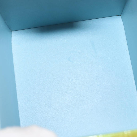 LOUIS VUITTON Monogram Vernis Bleecker Pouch Baby Blue M91003 LV Auth 162777