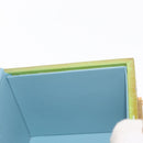 LOUIS VUITTON Monogram Vernis Bleecker Pouch Baby Blue M91003 LV Auth 162777-19