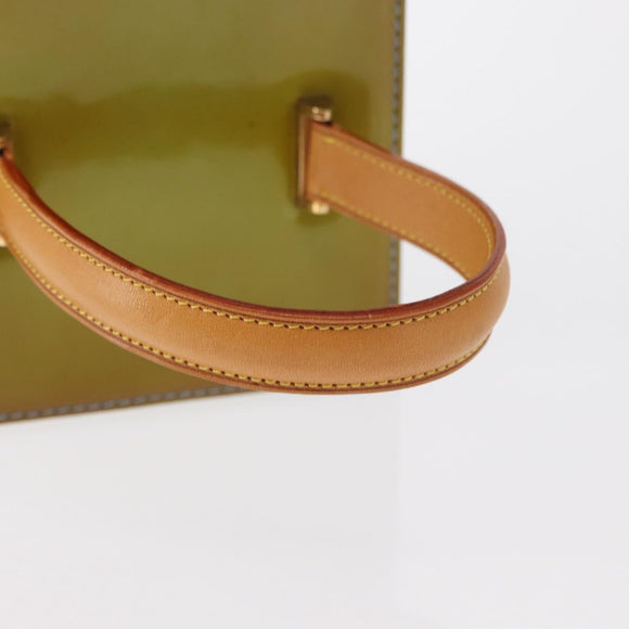 LOUIS VUITTON Monogram Vernis Bleecker Pouch Baby Blue M91003 LV Auth 162777