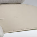 LOUIS VUITTON Monogram Prism Ceinture LV Shape Belt Silver M0219 LV Auth 162778V-11