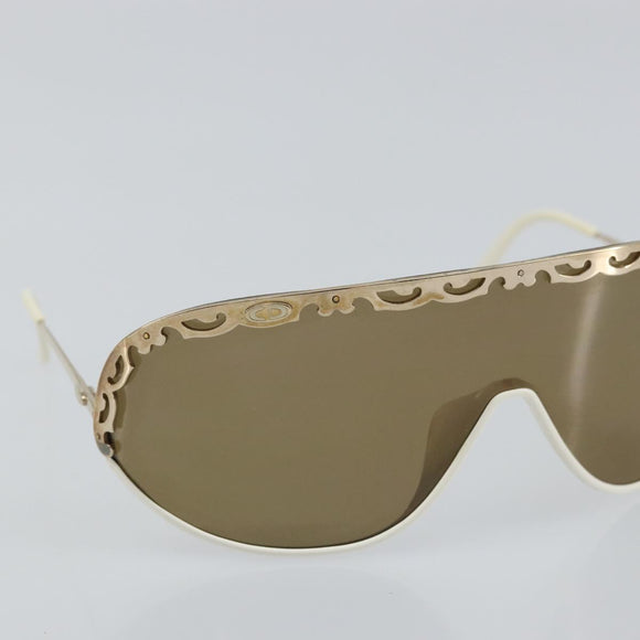 Christian Dior Sunglasses plastic Brown Auth 162782