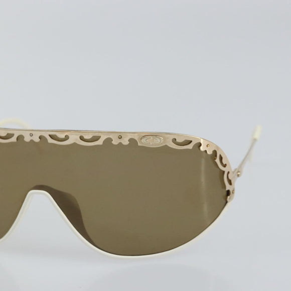 Christian Dior Sunglasses plastic Brown Auth 162782