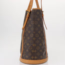 LOUIS VUITTON Monogram Bucket GM Shoulder Bag M42236 LV Auth 162785-3