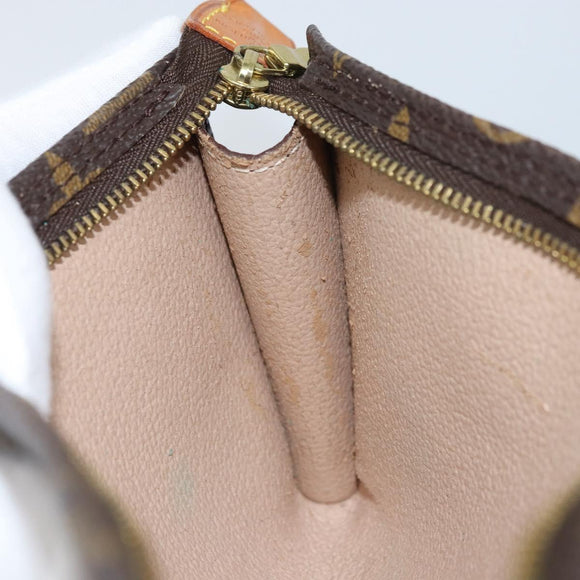 LOUIS VUITTON Monogram Bucket GM Accessory Pouch LV Auth 162786