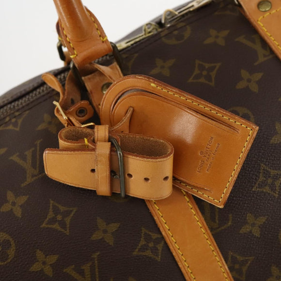 LOUIS VUITTON Monogram Keepall 50 Boston Bag M41426 LV Auth 162788