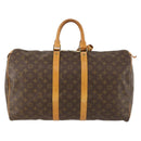 LOUIS VUITTON Monogram Keepall 50 Boston Bag M41426 LV Auth 162788-2