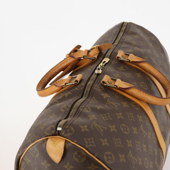 LOUIS VUITTON Monogram Keepall 50 Boston Bag M41426 LV Auth 162788