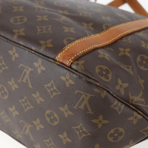 LOUIS VUITTON Monogram Sac Shopping Tote Bag M51108 LV Auth 162791