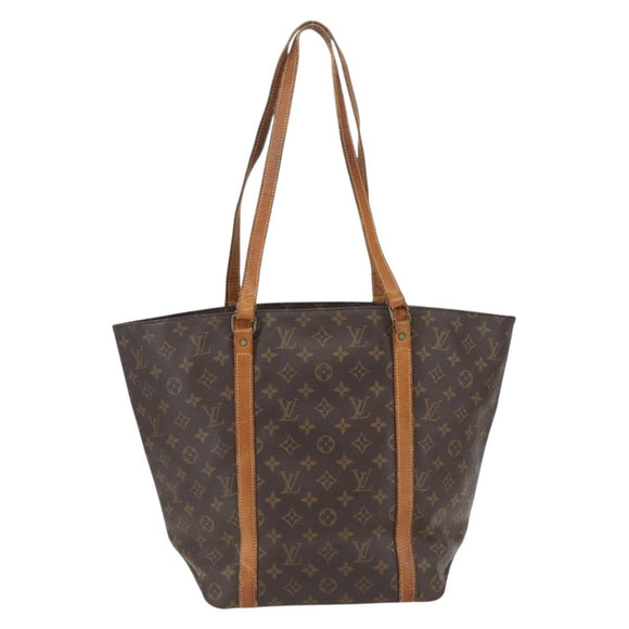 LOUIS VUITTON Monogram Sac Shopping Tote Bag M51108 LV Auth 162791