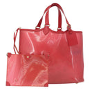 LOUIS VUITTON Epi Plage Lagoon Bay Tote Bag Red M92150 LV Auth 162793-1