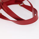 LOUIS VUITTON Epi Plage Lagoon Bay Tote Bag Red M92150 LV Auth 162793-7