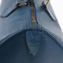 LOUIS VUITTON Epi Speedy 30 Hand Bag Toledo Blue M43005 LV Auth 162794-18