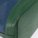 LOUIS VUITTON Epi Noe Shoulder Bag Bicolor Green Blue M44044 LV Auth 162796-15