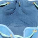 LOUIS VUITTON Epi Noe Shoulder Bag Bicolor Green Blue M44044 LV Auth 162796-18