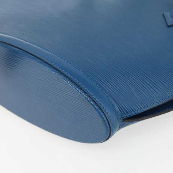 LOUIS VUITTON Epi Saint Jacques Shopping Shoulder Bag Blue M52275 LV Auth 162797