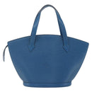 LOUIS VUITTON Epi Saint Jacques Shopping Shoulder Bag Blue M52275 LV Auth 162797-2