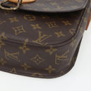 LOUIS VUITTON Monogram Saint Cloud GM Shoulder Bag M51242 LV Auth 162801-15