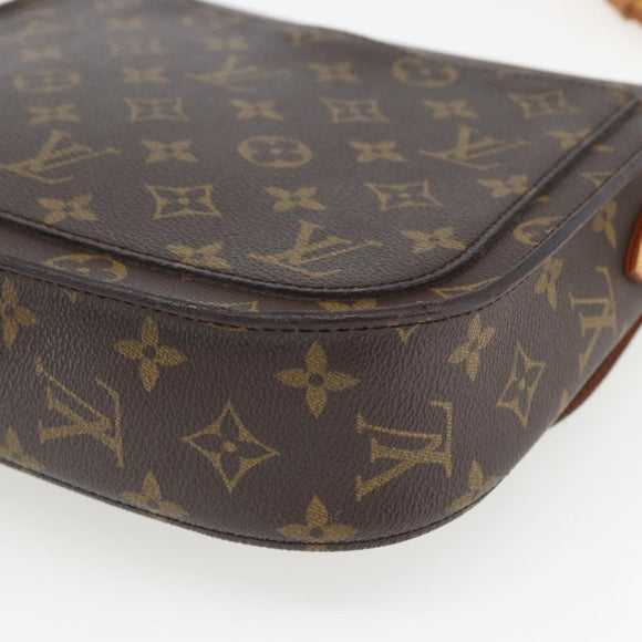 LOUIS VUITTON Monogram Saint Cloud GM Shoulder Bag M51242 LV Auth 162801