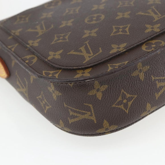 LOUIS VUITTON Monogram Saint Cloud GM Shoulder Bag M51242 LV Auth 162801