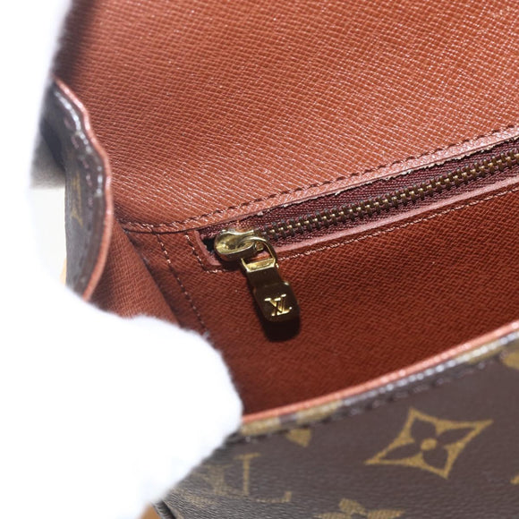 LOUIS VUITTON Monogram Saint Cloud GM Shoulder Bag M51242 LV Auth 162801
