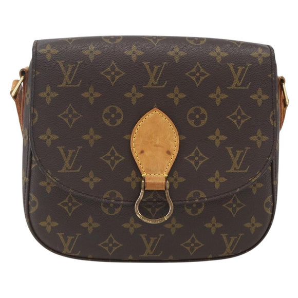 LOUIS VUITTON Monogram Saint Cloud GM Shoulder Bag M51242 LV Auth 162801