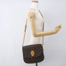 LOUIS VUITTON Monogram Saint Cloud GM Shoulder Bag M51242 LV Auth 162801-26