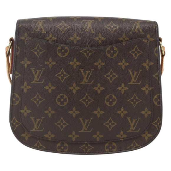 LOUIS VUITTON Monogram Saint Cloud GM Shoulder Bag M51242 LV Auth 162801