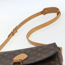 LOUIS VUITTON Monogram Saint Cloud GM Shoulder Bag M51242 LV Auth 162801-14