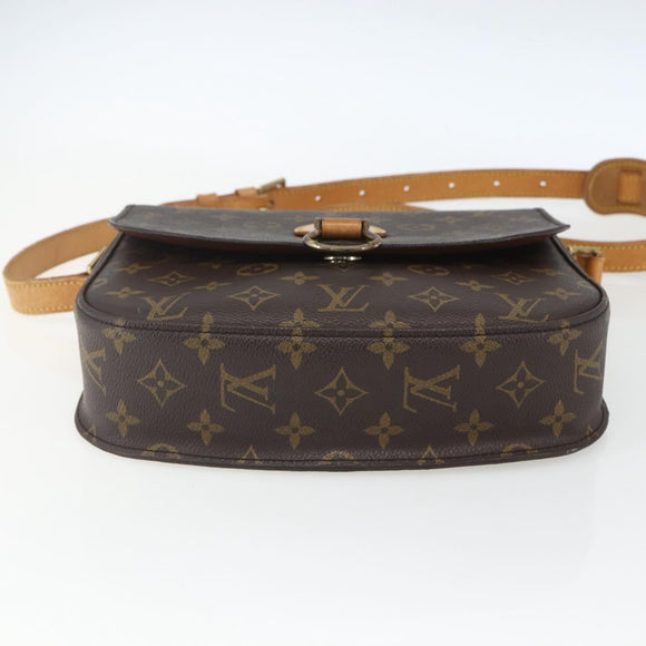 LOUIS VUITTON Monogram Saint Cloud GM Shoulder Bag M51242 LV Auth 162801