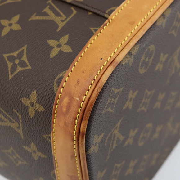 LOUIS VUITTON Monogram Nice Handtasche M47280 LV Auth 162803