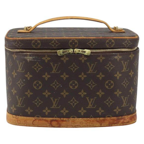 LOUIS VUITTON Monogram Nice Handtasche M47280 LV Auth 162803