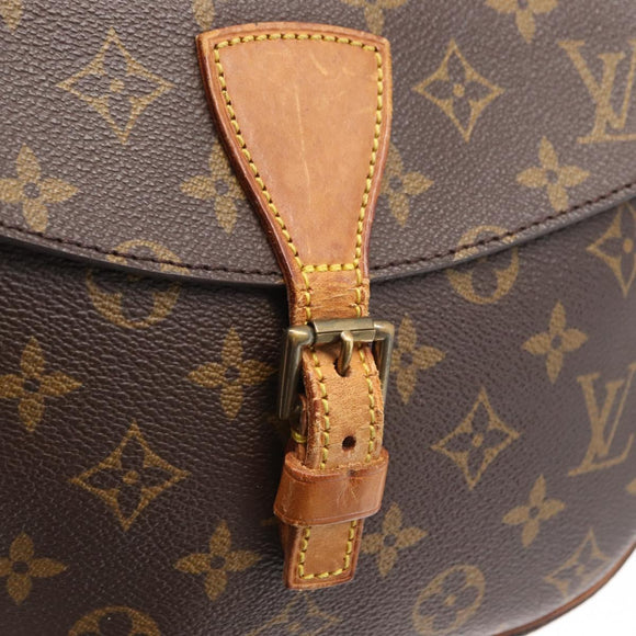 LOUIS VUITTON Monogram Jeune Fille MM Shoulder Bag M51226 LV Auth 162804