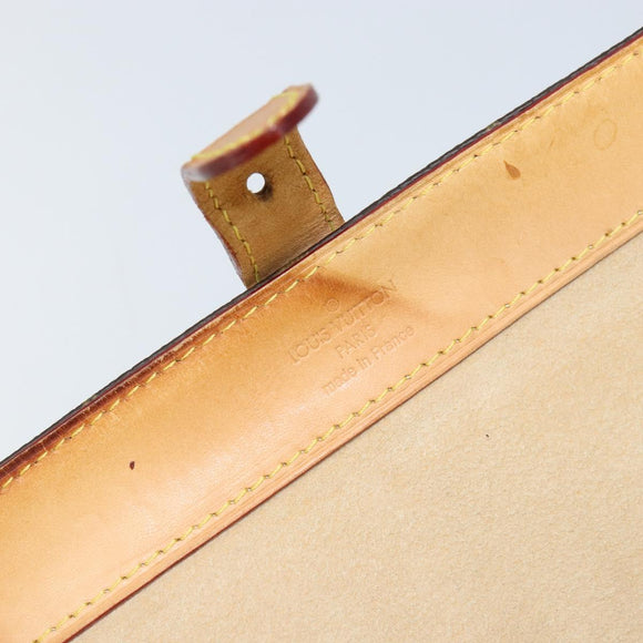 LOUIS VUITTON Monogram Etui3 Montor Accessory Case M47530 LV Auth 162810