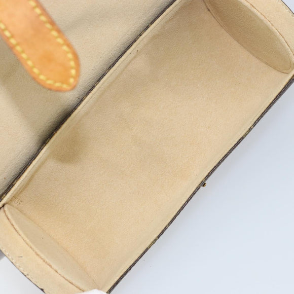 LOUIS VUITTON Monogram Etui3 Montor Accessory Case M47530 LV Auth 162810