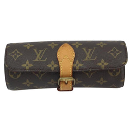 LOUIS VUITTON Monogram Etui3 Montor Accessory Case M47530 LV Auth 162810 - 0