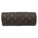 LOUIS VUITTON Monogram Etui3 Montor Accessory Case M47530 LV Auth 162810-3