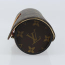 LOUIS VUITTON Monogram Etui3 Montor Accessory Case M47530 LV Auth 162810-4