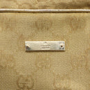 GUCCI GG Canvas Hand Bag Gold Tone 002 1115 Auth 162818-17