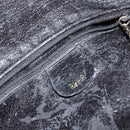 GUCCI Bamboo Hand Bag Leather Black Gold 001 0166 1638 Auth 162820-19