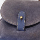 GUCCI Bamboo Backpack Suede Purple Gold 003 2058 0030 Auth 162821-21