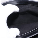 GUCCI Shoulder Bag Leather Black Gold 004 46 0087 Auth 162825-21