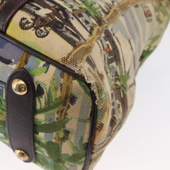 LOUIS VUITTON Eyeall Cabas PM Promenadetas Canvas Paars M93771 LV Auth 162827