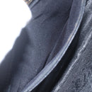 BALLY Hand Bag Leather Black Gold Auth 162833-20