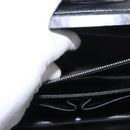 CELINE Shoulder Bag Leather Black Gold Auth 162834-12