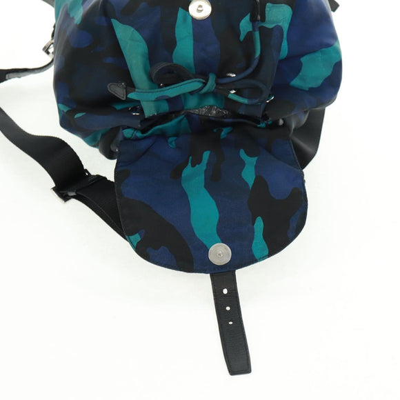 PRADA Backpack Nylon Multicolor Auth 162844V