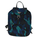 PRADA Backpack Nylon Multicolor Auth 162844V-13