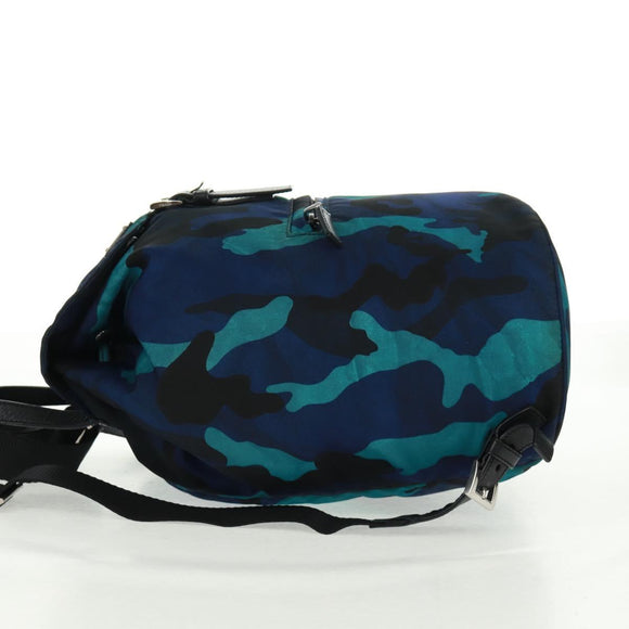 PRADA Backpack Nylon Multicolor Auth 162844V